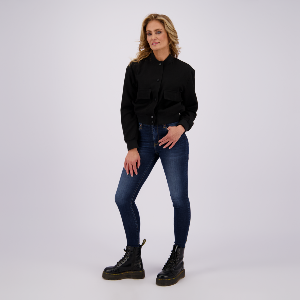 Ava jacket - Zwart