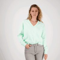 Noah sweater v-neck - Groen