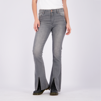Sunrise split jeans - Grijs