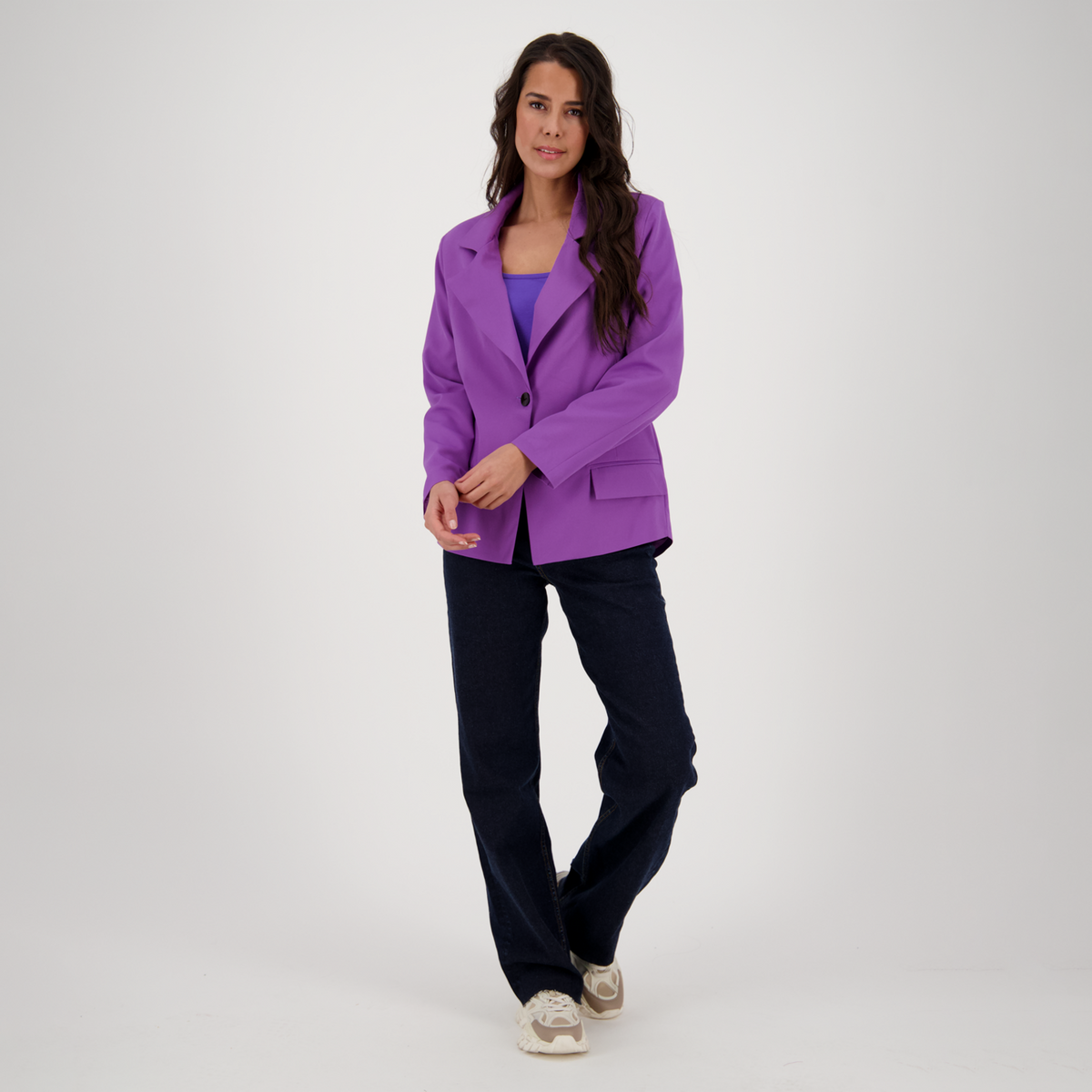 Kae blazer - Paars