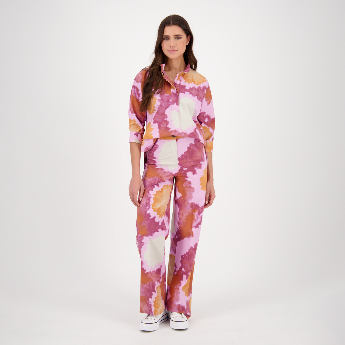 Sandia wide leg pants - Roze