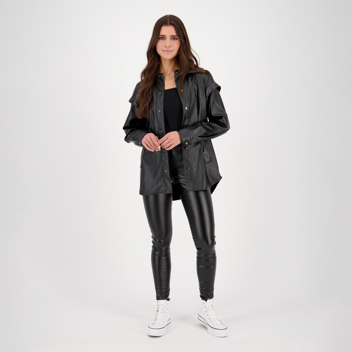 Saba longsleeve - Zwart