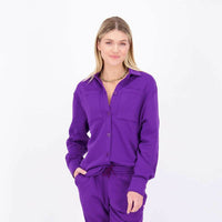 Demi blouse - Paars