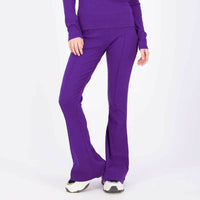 Joy flared pants - Paars