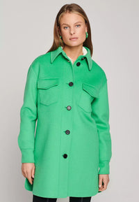 RAVEN Wool Blend - Groen