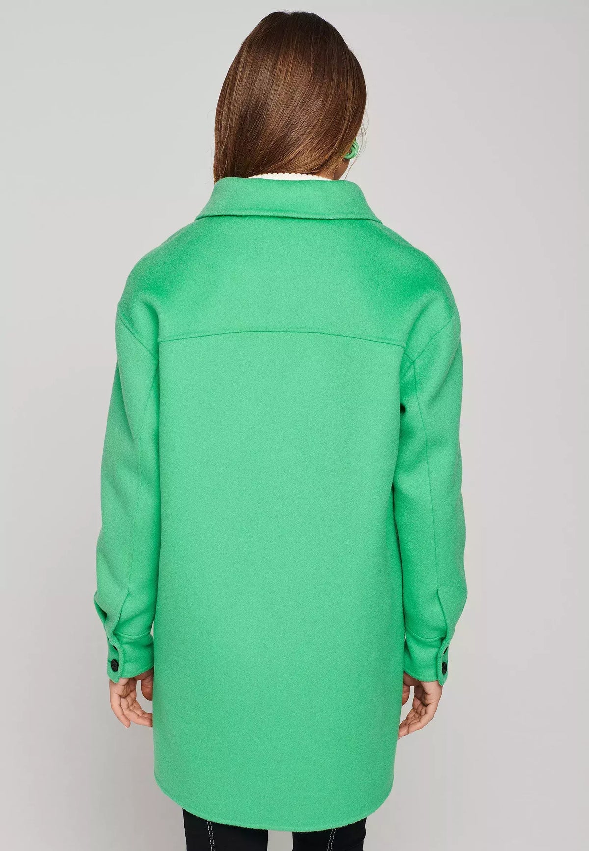 RAVEN Wool Blend - Groen