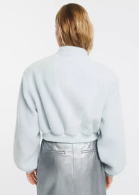 REINA Jacket Faux Mohair - Blauw