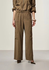 TROUSERS - Groen