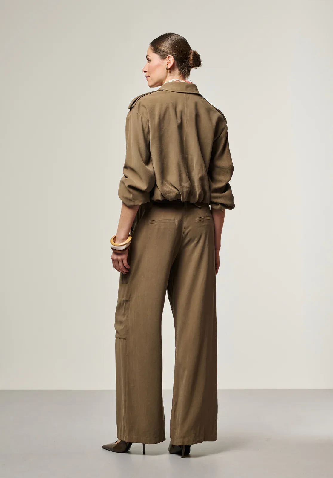 TROUSERS - Groen