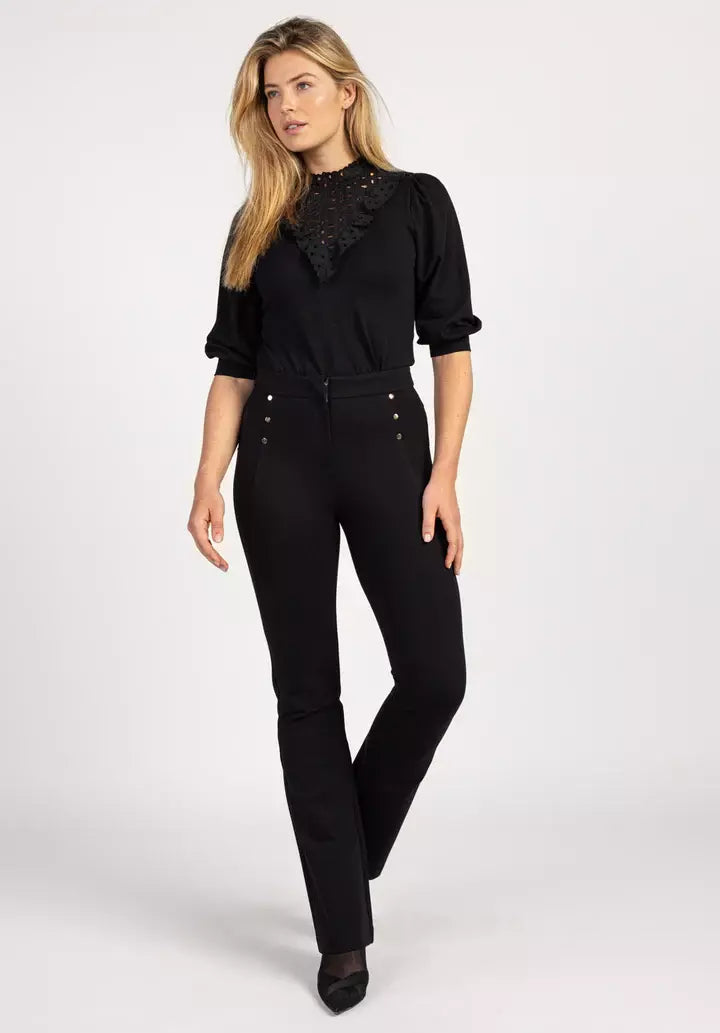 Trousers - Zwart
