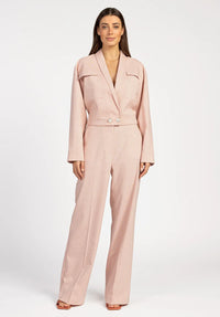 TROUSERS - Roze