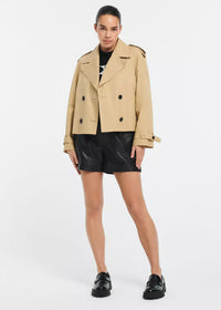 Cotton Twill Jacket - Beige