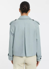 Samora Cotton Twill Jacket - Blauw
