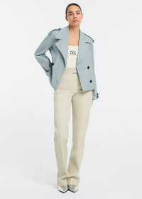 Samora Cotton Twill Jacket - Blauw