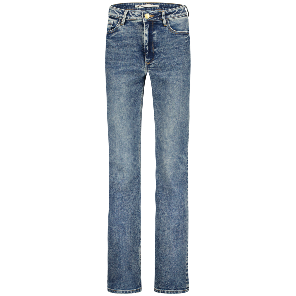 Sarah straight jeans - Blauw