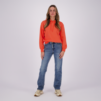 Sarah straight jeans - Blauw