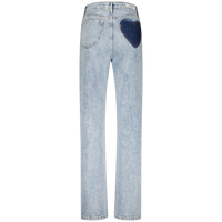 Savanna Heart straight jeans - Blauw