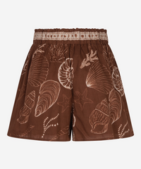 Shazira Shell Short - Bruin