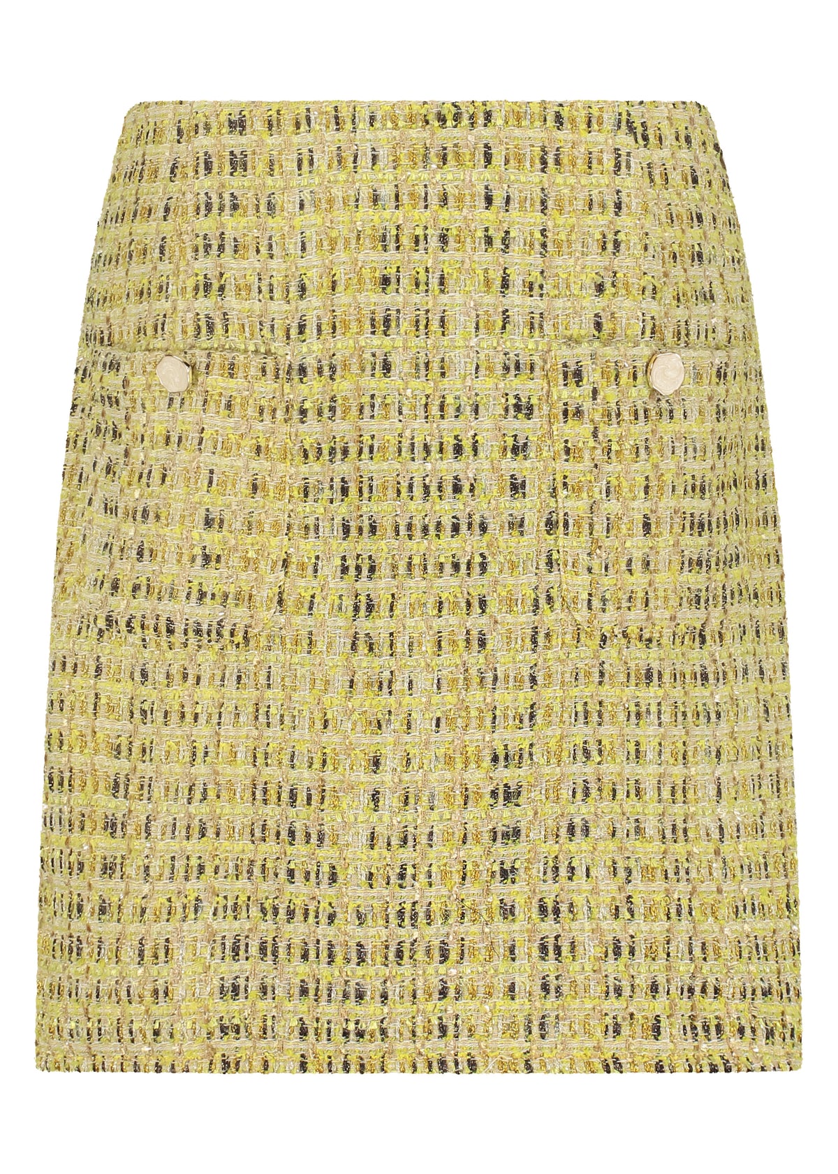 Skirt Fancy Tweed - Geel
