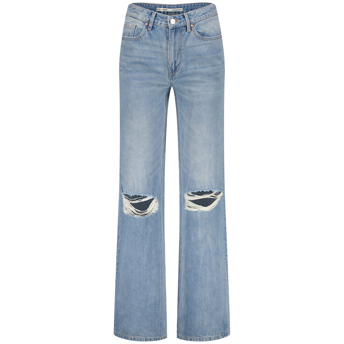 Sky Crafted wide leg flare jeans - Blauw