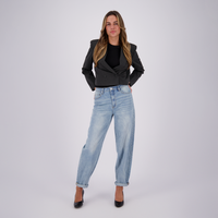 balloon jeans - Blauw