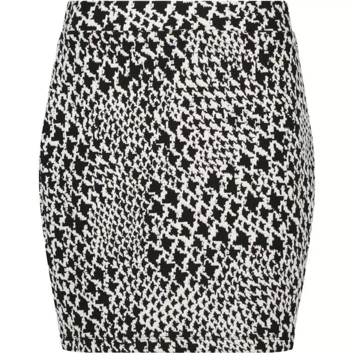 Skirt Jacquard - Zwart