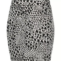 Skirt Jacquard - Zwart