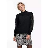 Skirt Jacquard - Zwart