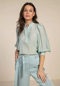Top - Blauw