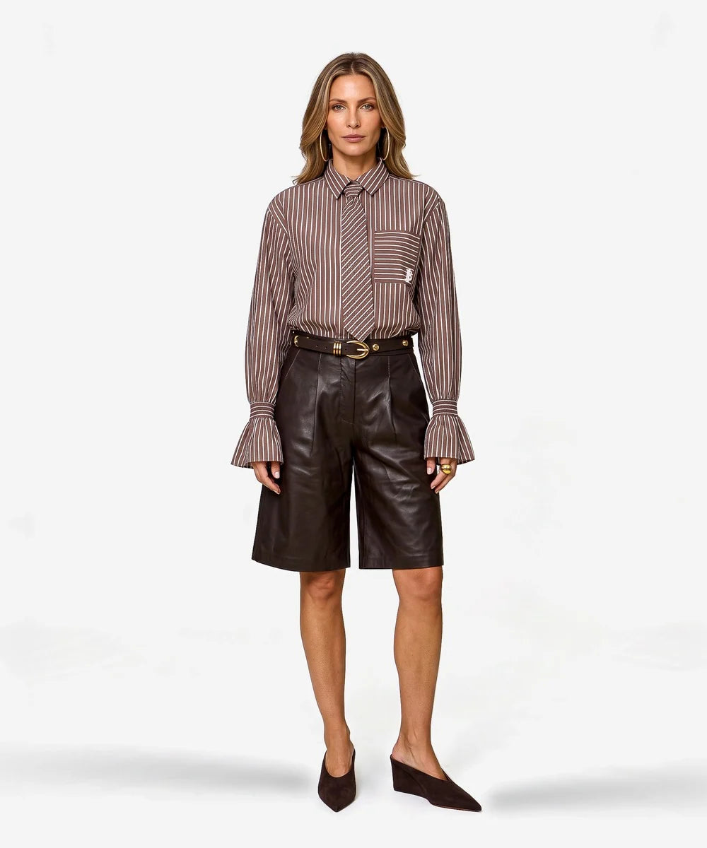 Talya-Tie Blouse
