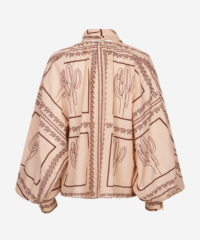 Tiara Desert Blouse - Beige