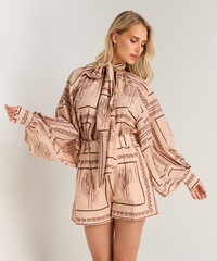 Tiara Desert Blouse - Beige