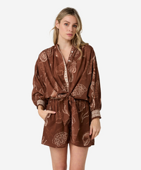 Tinca Shell Blouse - Bruin