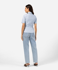 Tinda blouse - Blauw