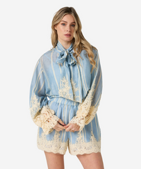 Tivina Blouse - Blauw