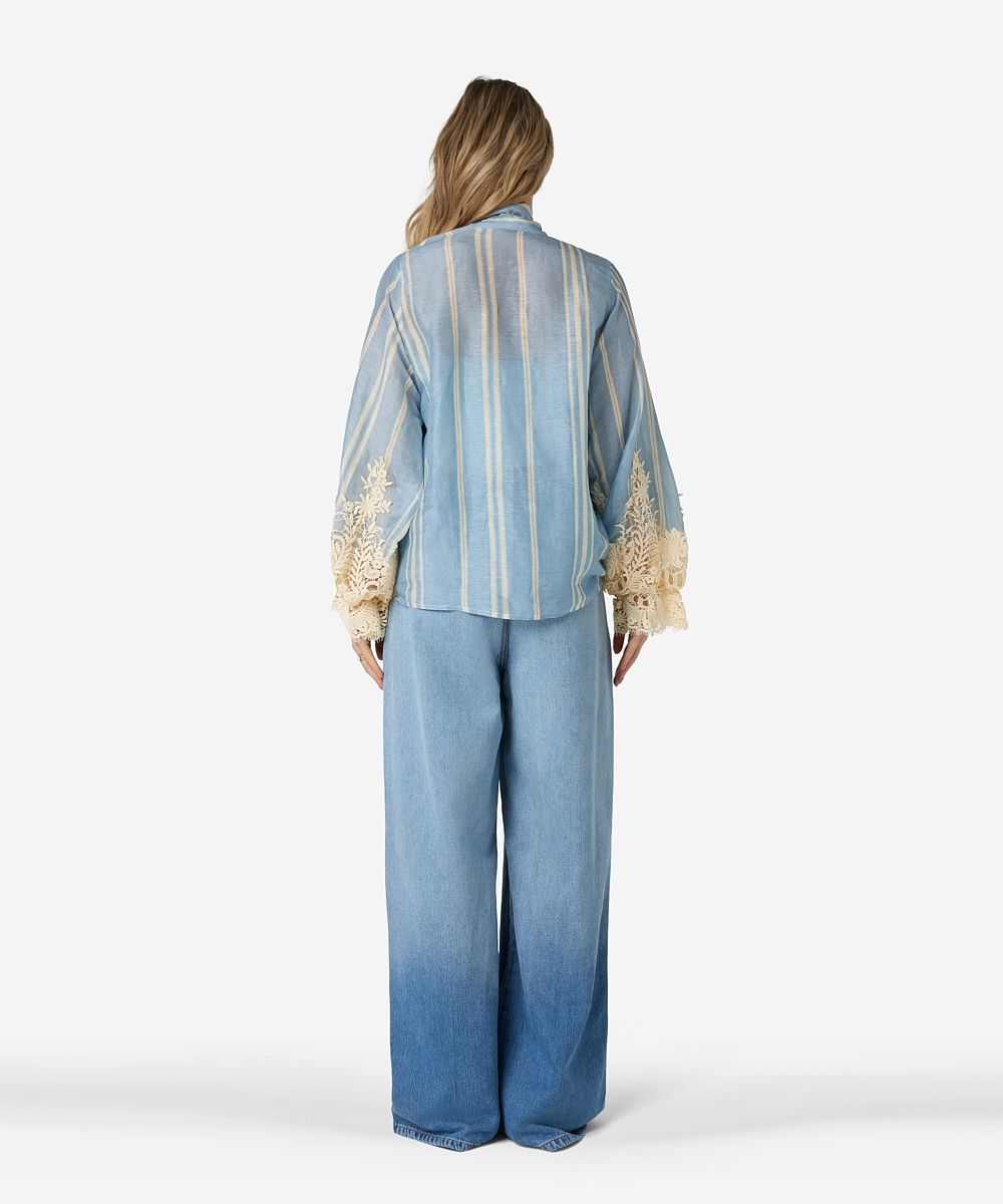 Tivina Blouse - Blauw