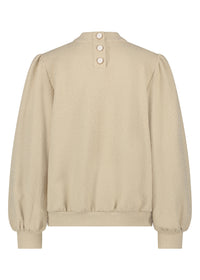 Top Stretch Tweed - Beige