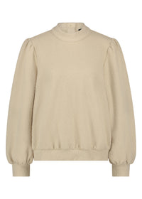 Top Stretch Tweed - Beige