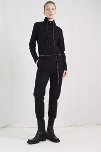 Blouse Stella Technical Jersey - Zwart