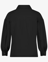 Blouse Sabine Technical Jersey - Zwart