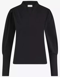 Blouse Lies Technical Jersey - Zwart