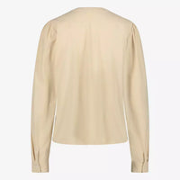 Dela Blouse Technical Jersey - Beige