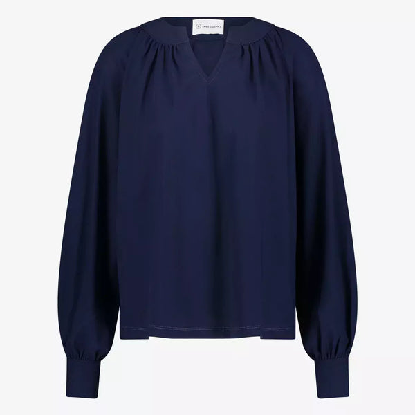 Wia Blouse Technical Jersey - Blauw
