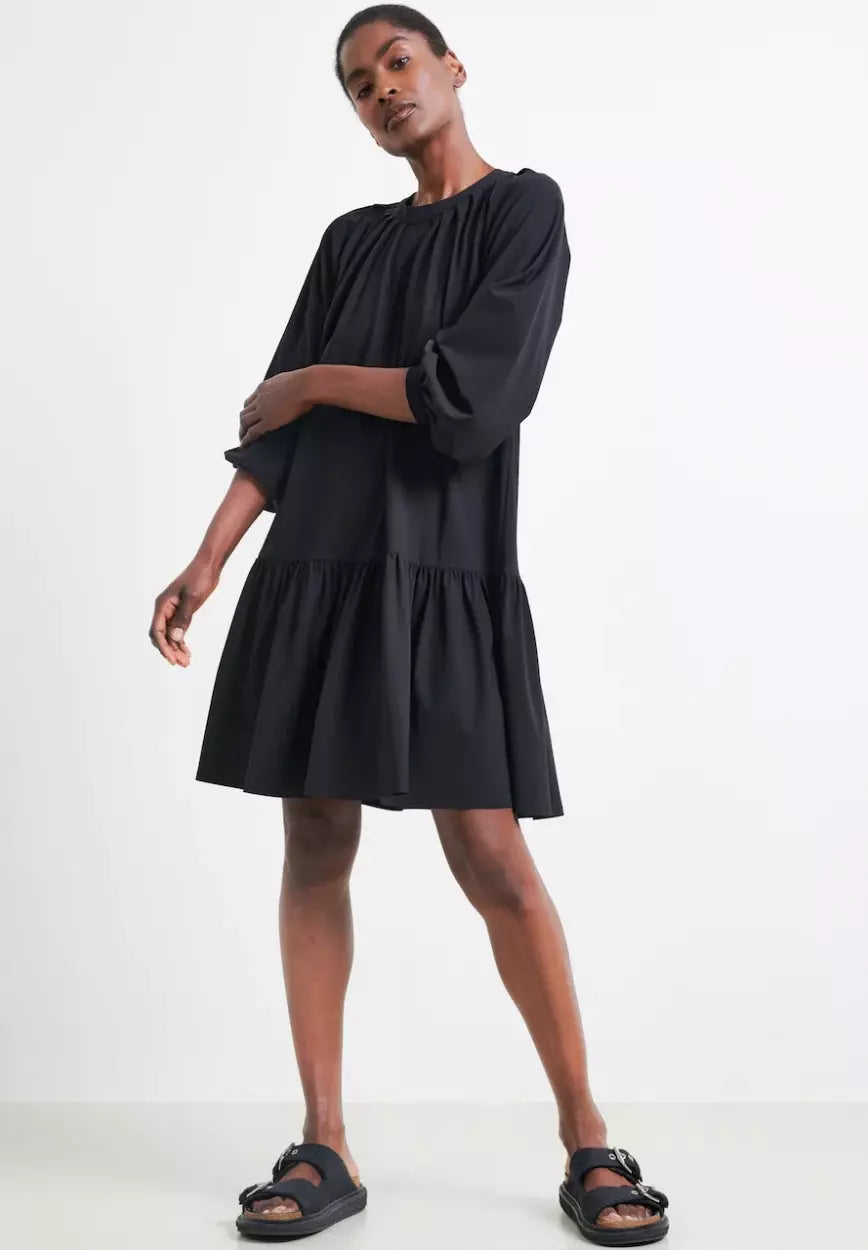 Jolanda Dress Technical Jersey - Zwart