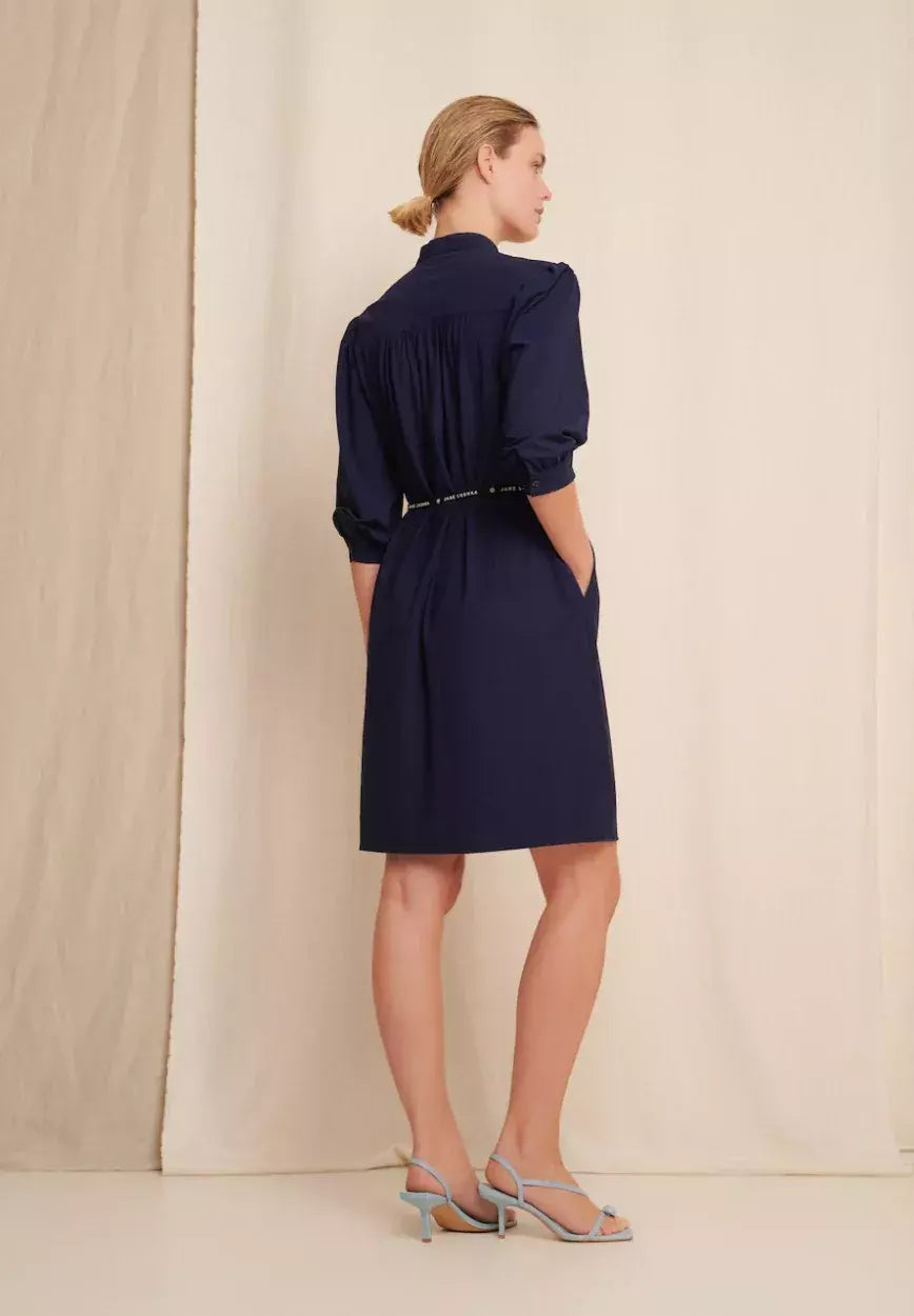 Steffi Dress Short Technical Jersey - Blauw