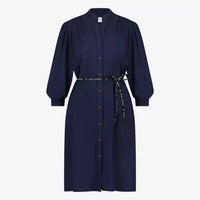 Steffi Dress Short Technical Jersey - Blauw