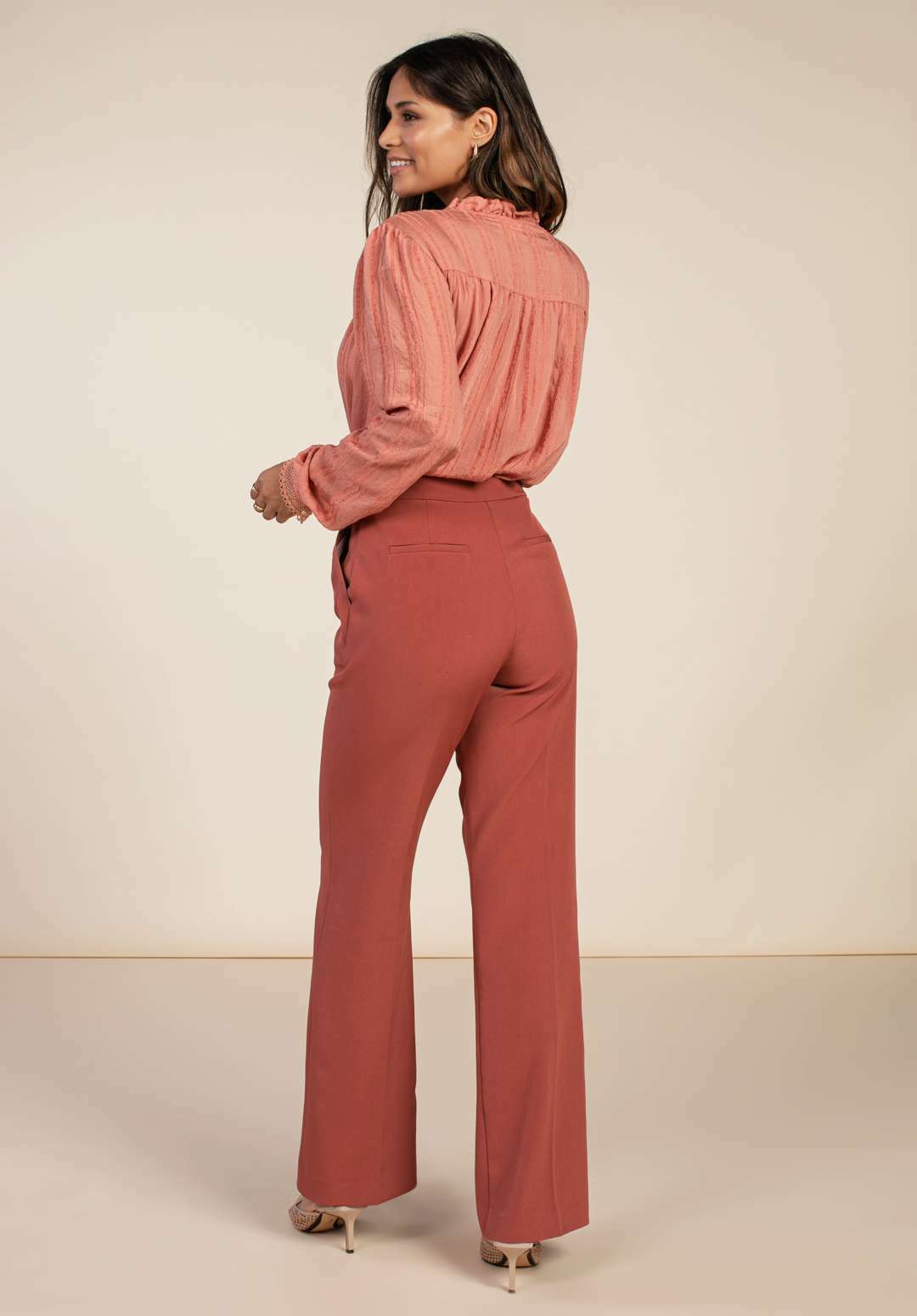 Trousers - Rood