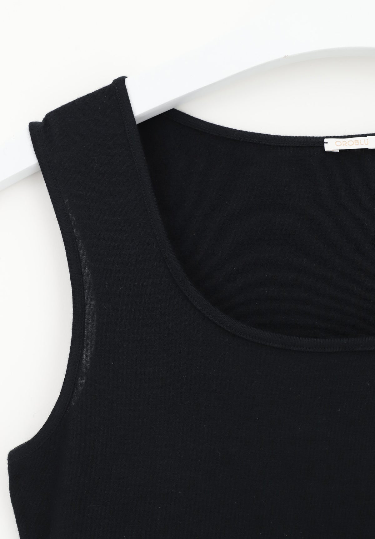 Perfect Line Cashmere - Tank Top - Zwart