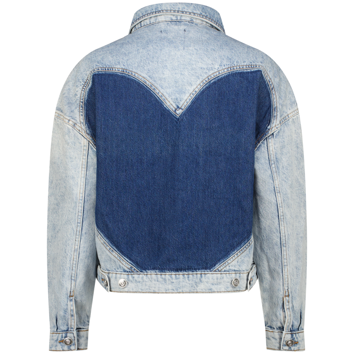Veronica baggy jeans jacket - Blauw