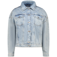 Veronica baggy jeans jacket - Blauw